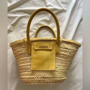 Jacquemus Le Panier Soleil Raffia Bag